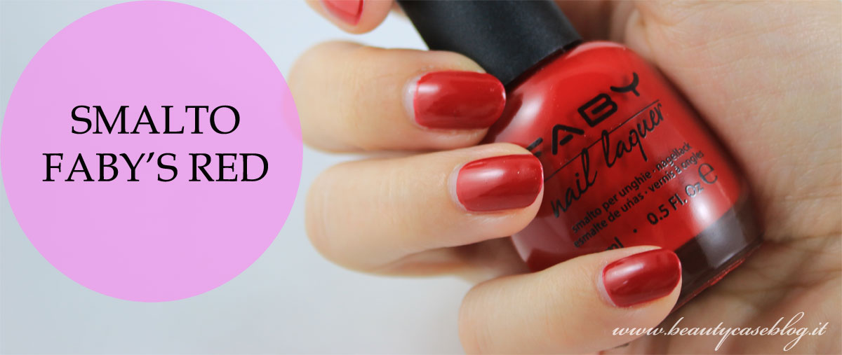 Faby - Smalto Faby's red n°303