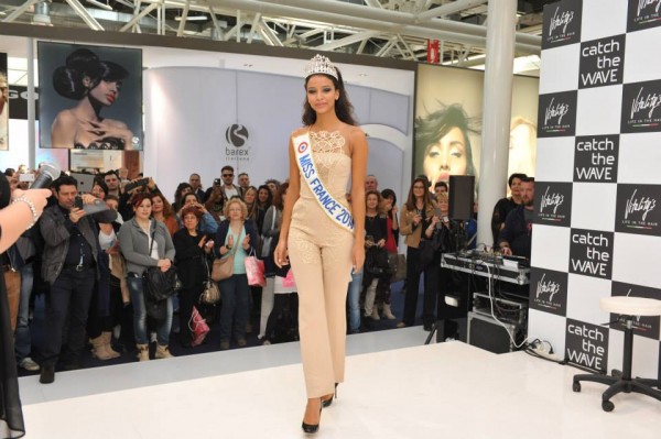 Vitality's - Miss France al Cosmoprof (immagine tratta dalla pagina Facebook Vitality's)