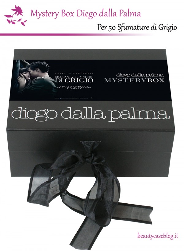 Vinci una delle Mystery Box Diego dalla Palma, ispirata al film 50 Sfumature di Grigio