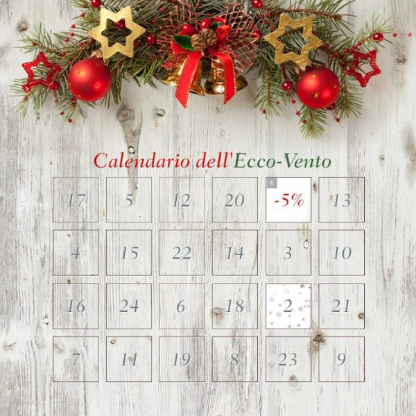 Calendario dell'Avvento Ecco Verde Italia