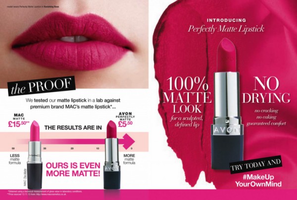 Avon Perfectly Matte - rossetti opachi Avon. Più mat dei rossetti MAC