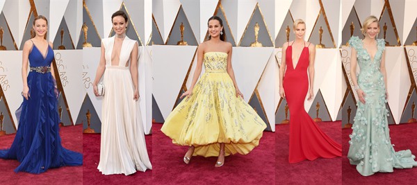 Tutti i look delle star - Oscar 2016