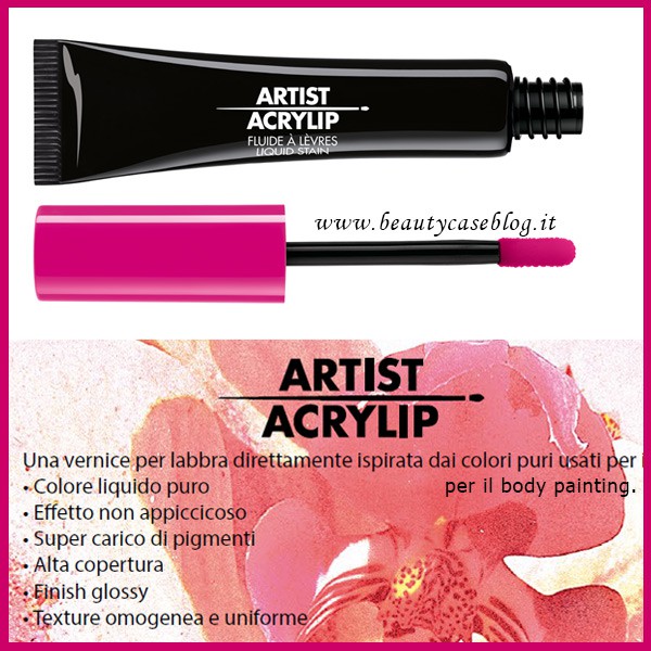 Rebellious Flowers - Make Up For Ever collezione primavera 2016 - Artist Acrylip