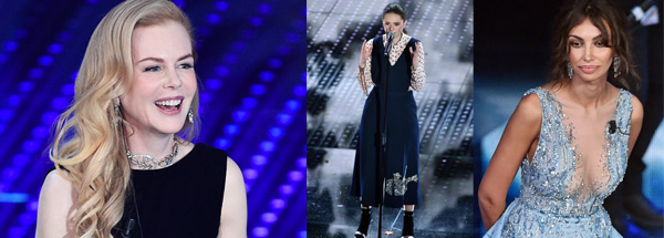 Sanremo 2016 seconda serata i look