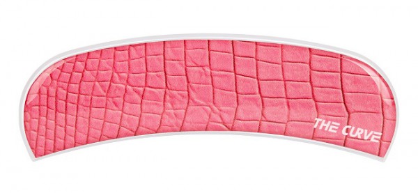 The curve nail file lima in vetro per unghie rosa