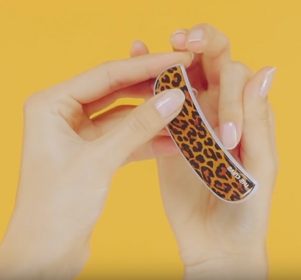 The curve nail file lima in vetro per unghie