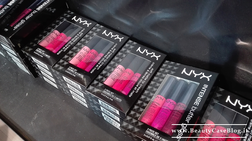 Tutto in vendita nello stand NYX Italia a Cosmoprof Bologna