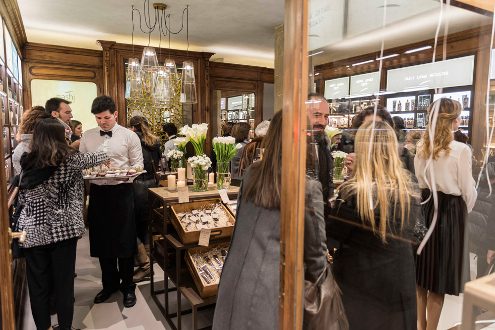 Nashi Argan Inaugurazione Concept Store Firenze