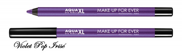 Aqua eye pencil I-90 Violet Pop Irisé. Matitite occhi Aqua XL Make Up For Ever