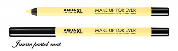 Aqua eye pencil M-40 Jaune Pastel Mat. Matitite occhi Aqua XL Make Up For Ever