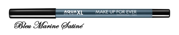 Aqua eye pencil S-20 Bleu Marine Satine. Matitite occhi Aqua XL Make Up For Ever