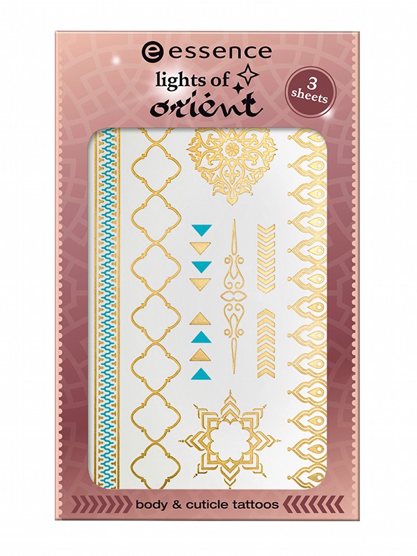 Essence Lights Of Orient Matite tatuaggi mani e corpo