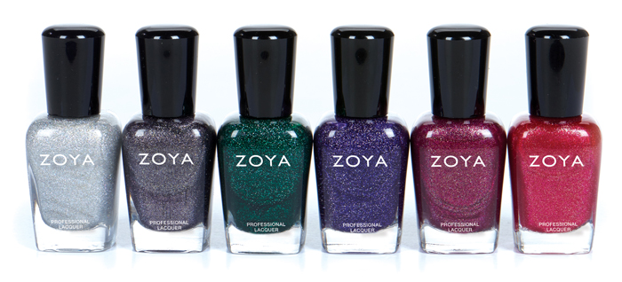 Zoya UrbanGrunge Metallic Holo Collection. Fall 2016.