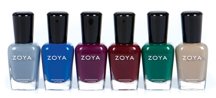 Zoya UrbanGrunge Cream Collection. Fall 2016.