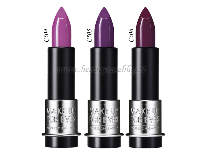 Make Up for ever new lipstick artist rouge - Violet
