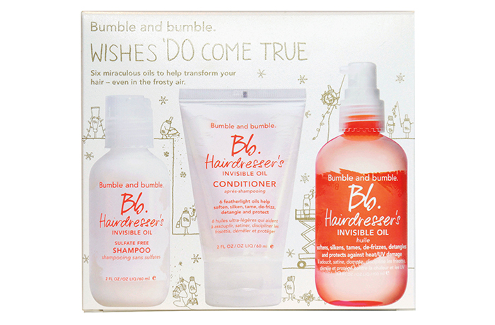 Kt Bumble and bumble Hairdressers Invisible Oil Natale 2016 Kit Bumble and bumble Hairdressers Invisible Oil Natale 2016