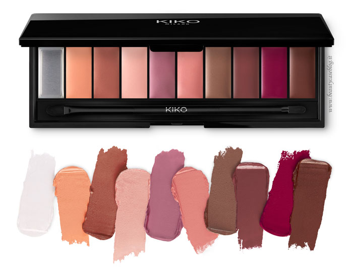 Kiko Smart Lip Palette Toni nudi - Kiko palette rossetti Kiko Smart Lip Palette Toni nudi - Kiko palette rossetti