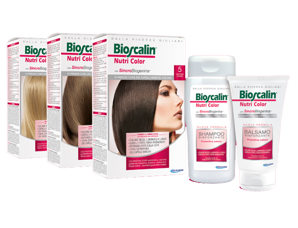 Bioscalin Nutri Color linea per capelli colorati