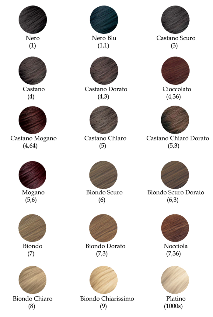 Bioscaline Nutri Color Tinta per capelli: colorazioni disponibili