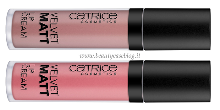 Catrice velvet matt lip cream autunno-inverno 2017-2018