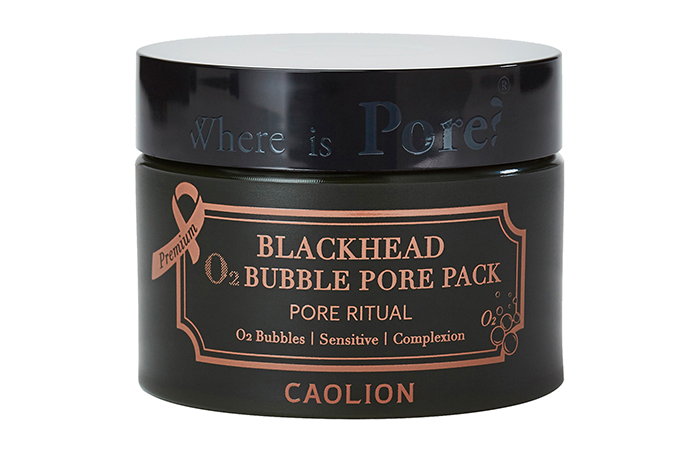 Purifying O2 Bubble Pore Pack Caolion Skin care coreana pori dilatati