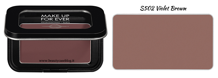 Make up for ever Artist Face Color S502 Violet Brown