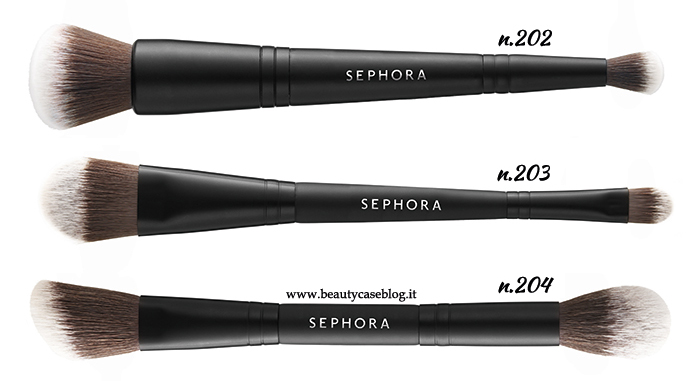 SEPHORA pennelli 202 203 204 - Novità Sephora autunno 2017
