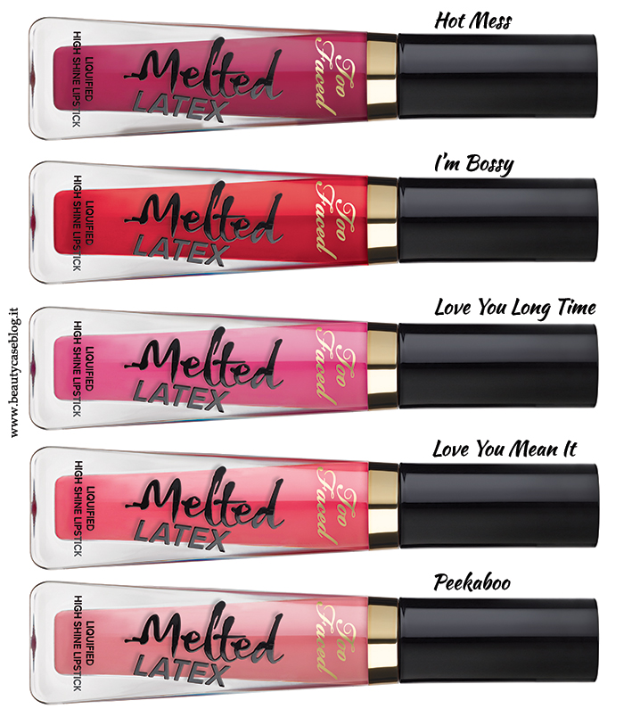Too Faced Melted Latex Get Melted novità autunno 2017
