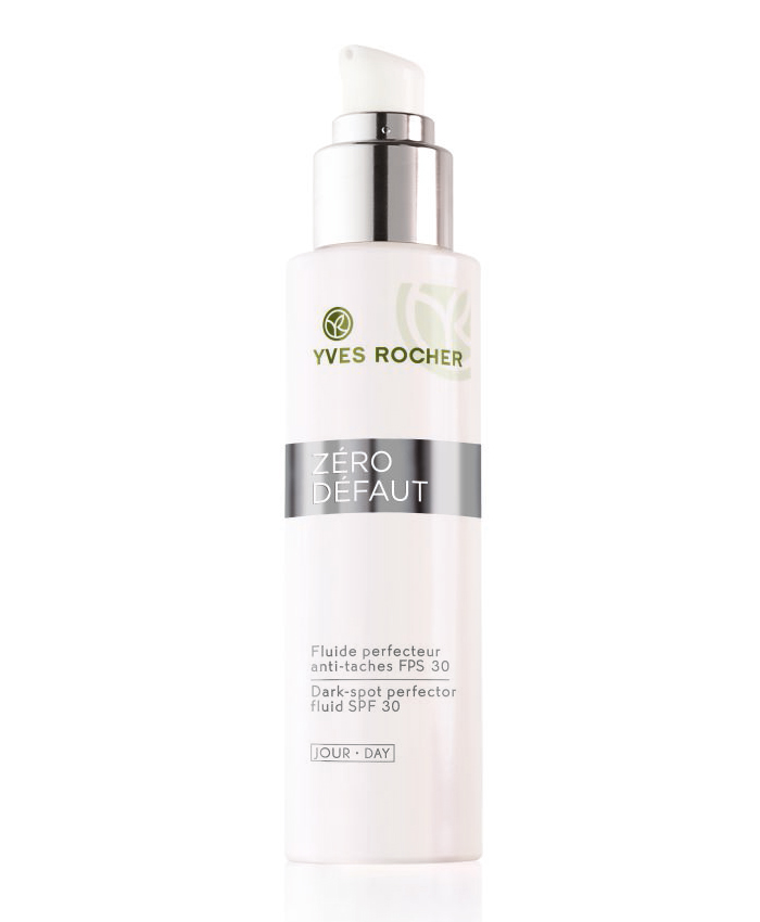 Yves Rocher zero defaut fluido antimacchia - come eliminare le macchie scure dalla pelle del viso