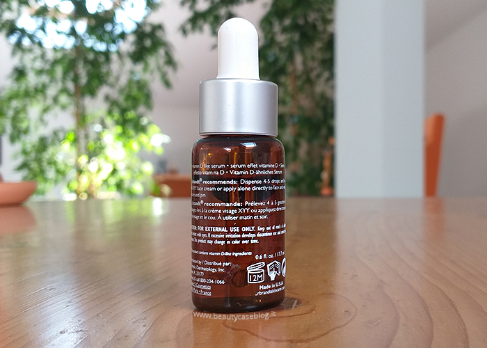Dr. Brandt Power Dose Vitamin D siero vitamina D recensione review