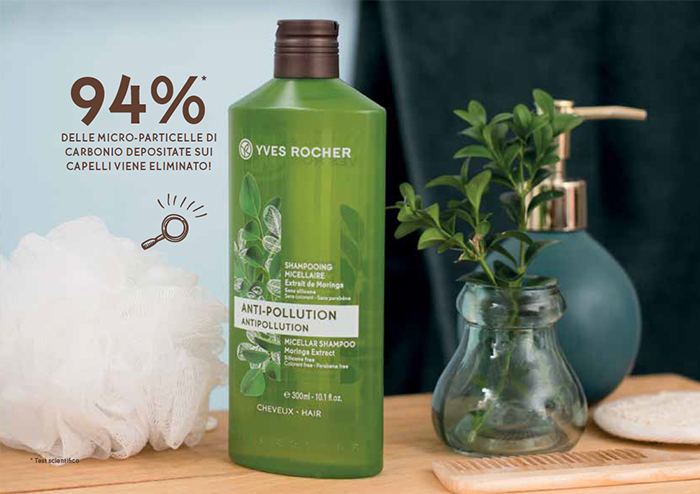 Yves-Rocher Anti-Inquinamento capelli - Shampoo Micellare Detox