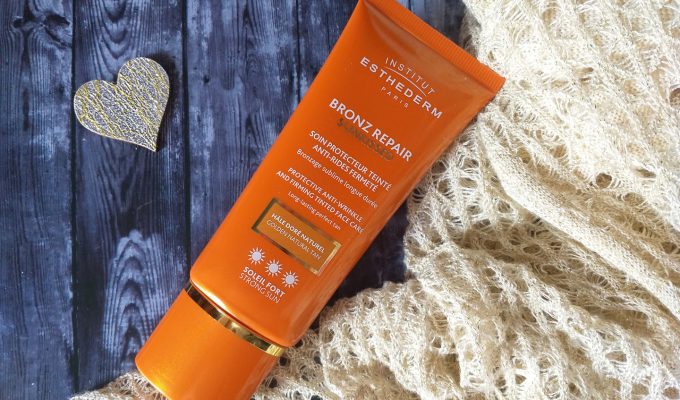 Bronze Repair Sunkiss Institut Esthederm crema solare colorata