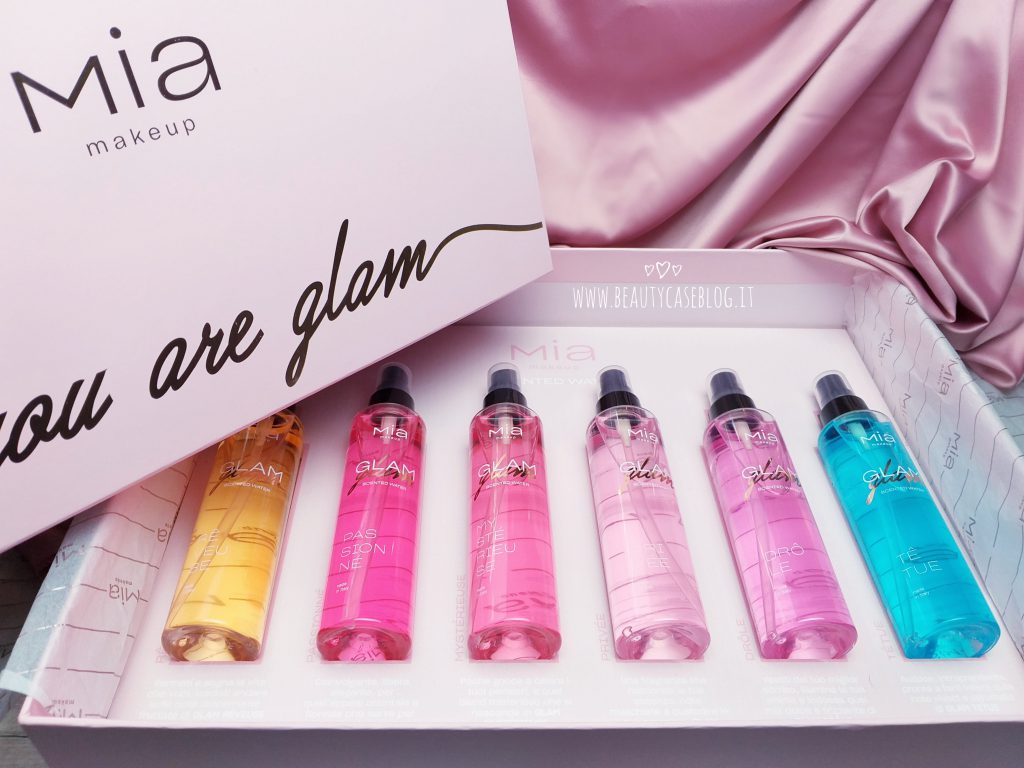 Box MIA Glam Scented Water recensione