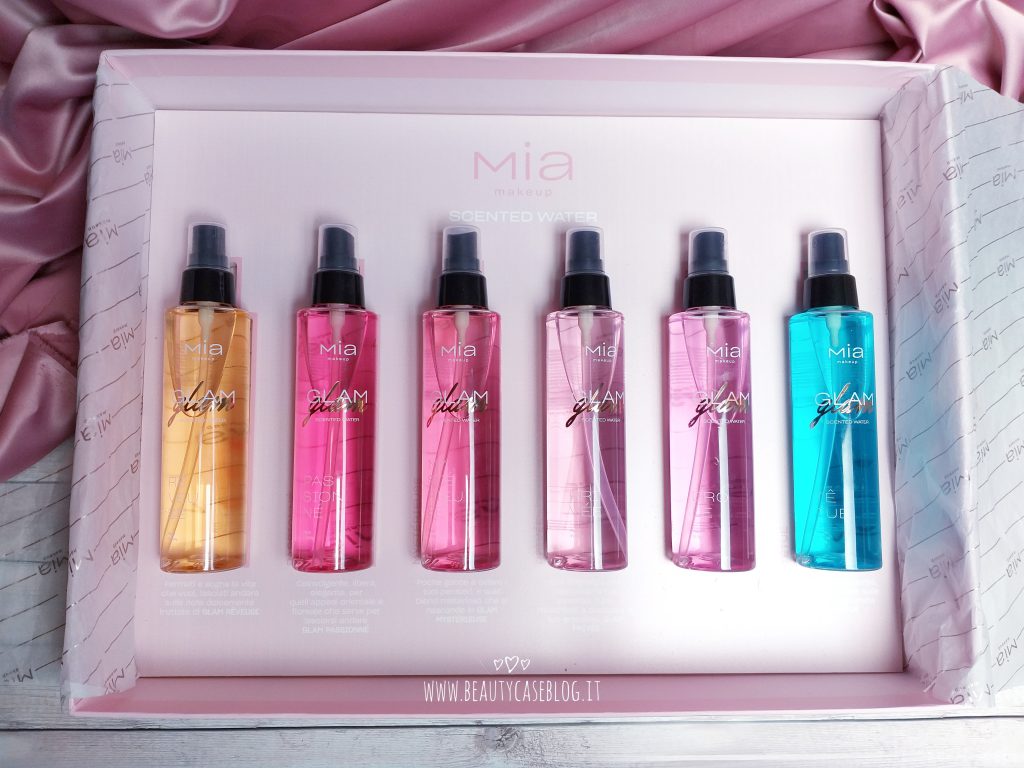 Box MIA Glam Scented Water recensione