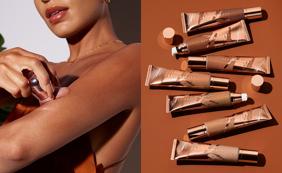 Fenty Beauty Body Sauce: crema colorata per il corpo