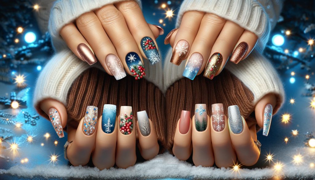 Idee nail art per Natale e Capodanno