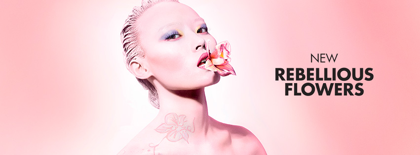 Rebellius Flowers - Make Up For Ever collezione primavera 2016