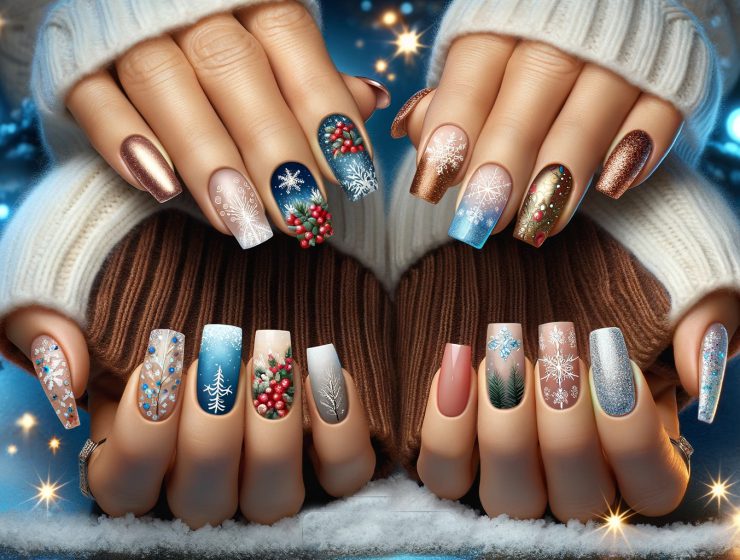 Idee nail art per Natale e Capodanno